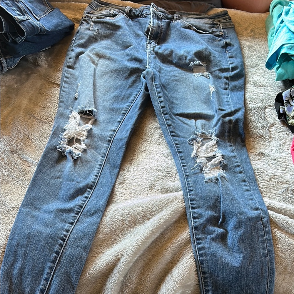 Distressed Judy Blue Jeans for Women